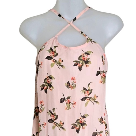 Abercrombie and Fitch Womens Sleeveless‎ Dress Small Floral Tiered Cottagecore - Picture 3 of 8